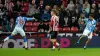 Huddersfield Josh Koroma (right) celebrates his equaliser (Owen Humphreys/PA)