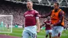 Jarrod Bowen celebrates West Ham’s equaliser (John Walton/PA).