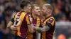 Bradford booked a play-off place (Ian Hodgson/PA)