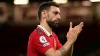 Bruno Fernandes applauds fans after United beat Chelsea (Martin Rickett/PA)