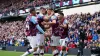 Burnley�s Scott Twine celebrates scoring their side’s third goal of the game with team-mates during the Sky Bet Championship