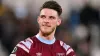 West Ham midfielder Declan Rice 