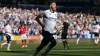 Bolton striker Dion Charles celebrates after scoring Bolton’s equaliser