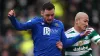 Drey Wright (left) opened the scoring in St Johnstone’s win over Livingston (Andrew Milligan/PA)