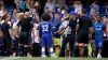 Thomas Tuchel and Antonio Conte were sent off at Stamford Bridge after they clashed on the touchline (John Walton/PA)