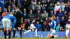 Hearts’ Garang Kuol (centre) gets ready for Hibernian (Andrew Milligan/PA)