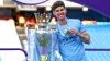 Manchester City centre-back John Stones is celebrating his fifth Premier League title