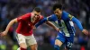 Kaoru Mitoma, right, and Brighton suffered Wembley disappointment against Manchester United (Mike Egerton/PA)