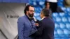 Leeds United chairman Andrea Radrizzani and director of football Victor Orta (left).