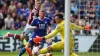 Harvey Barnes opened the scoring for Leicester (Joe Giddens/PA)