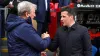 Fulham manager Marco Silva shakes hands with Crystal Palace manager Roy Hodgson