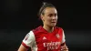 Caitlin Foord has signed a new contract with Arsenal (Bradley Collyer/PA)