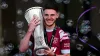 West Ham captain Declan Rice celebrates his side’s Europa Conference League win (Zac Goodwin/PA)