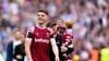 West Ham have received bids from Arsenal and Manchester City for their captain Declan Rice (John Walton, PA)