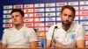 England manager Gareth Southgate, right, and Harry Maguire (Mike Egerton/PA)