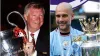 Can Pep Guardiola (right) and Manchester City emulate Sir Alex Ferguson’s Manchester United side? (Dave Thompson/Martin Rick