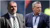 Celtic manager Ange Postecoglou, left, and Inverness boss Billy Dodds (Steve Welsh/PA)