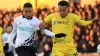 Corrie Ndaba (right) has agreed another loan move (Bradley Collyer/PA)