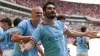 Manchester City’s Ilkay Gundogan (right) scored both his side’s goal in the FA Cup final win over Manchester United (Adam Da