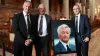 Current Northern Ireland manager Michael O’Neill, former Northern Ireland player Gerry Armstrong and former Northern Ireland