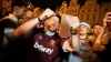 West Ham fans made the right impression in Prague (James Manning/PA)