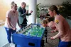 Prince William visits St George's Park with the England Women Football team