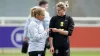 Ellen White (right) has hailed England manager Sarina Wiegman (left) ahead of this summer’s World Cup (Mike Egerton/PA)