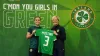 Republic of Ireland’s Chloe Mustaki, left, cannot wait for the World Cup (Brian Lawless/PA)