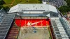 The final stages of redevelopment work of the Anfield Road stand means Liverpool will play a home pre-season friendly at Pre