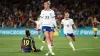 Alessia Russo celebrates England’s winner (Isabel Infantes/PA).