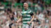 David Turnbull celebrates Celtic’s opener (Steve Welsh/PA)