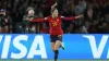 Spain’s Olga Carmona celebrates (Isabel Infantes/PA)