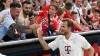 Harry Kane stepped off the bench to make his Bayern Munich debut in the DFL-Supercup final (PA Wire via DPA)