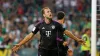 Harry Kane opened his Bayern account on his Bundesliga debut in a 4-0 win against Werder Bremen (PA)