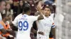 James Tavernier, right, celebrates his crucial goal (Laurent Gillieron/AP)