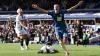 Jay Stansfield celebrates his winner (Robbie Stephenson/PA)