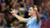 Manchester City’s Julian Alvarez celebrates his winning goal against Newcastle (Nick Potts/PA)