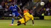 Wilfred Ndidi scored Leicester’s second (Mike Egerton/PA)