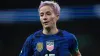 Megan Rapinoe, pictured, has criticised the conduct of Spain’s football federation president Luis Rubiales after Sunday’s Wo