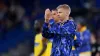 Oleksandr Zinchenko played 11 minutes of the Game4Ukraine at Stamford Bridge (John Walton/PA)