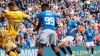 Sam Lammers scores the opener for Rangers against Livingston (Steve Welsh/PA)