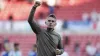 Kieran McKenna celebrates Ipswich’s win at Sunderland (Richard Sellers/PA).