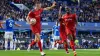 Sasa Kalajdzic (left) netted a late winner for Wolves at Goodison Park (Peter Byrne/PA)