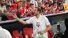 Harry Kane swapped Tottenham for Bayern Munich (DPA/PA) acknowledges the fans before the DFL-Supercup final at the Allianz A