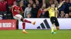 Callum Hudson-Odoi’s brilliant goal earned Nottingham Forest a point against Burnley (Joe Giddens/PA)