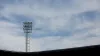 A general view of a floodlight at the Keepmoat Stadium