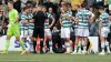 Joe Hart, left, was sent off (Jeff Holmes/PA)