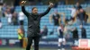 Leeds manager Daniel Farke celebrates a 3-0 win over Millwall at The Den (George Tewkesbury/PA).