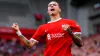 Darwin Nunez celebrates scoring Liverpool’s second goal against West Ham (Peter Byrne/PA)