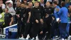 Eddie Howe, centre, saw his side well beaten (Steven Paston/PA)